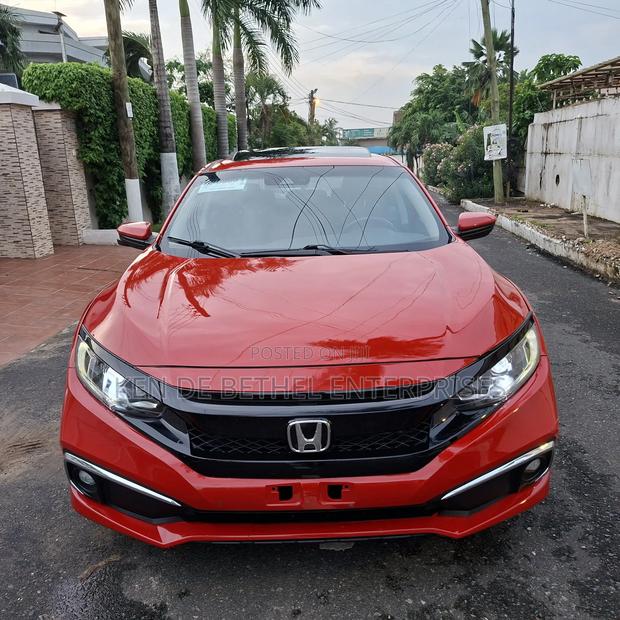 Honda Civic Sport Sedan 2019 Red