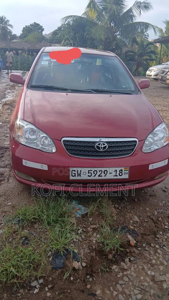 Toyota Corolla 2008 Red