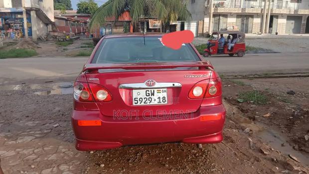 Toyota Corolla 2008 Red