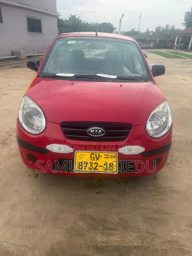 Kia Morning 2008 Red