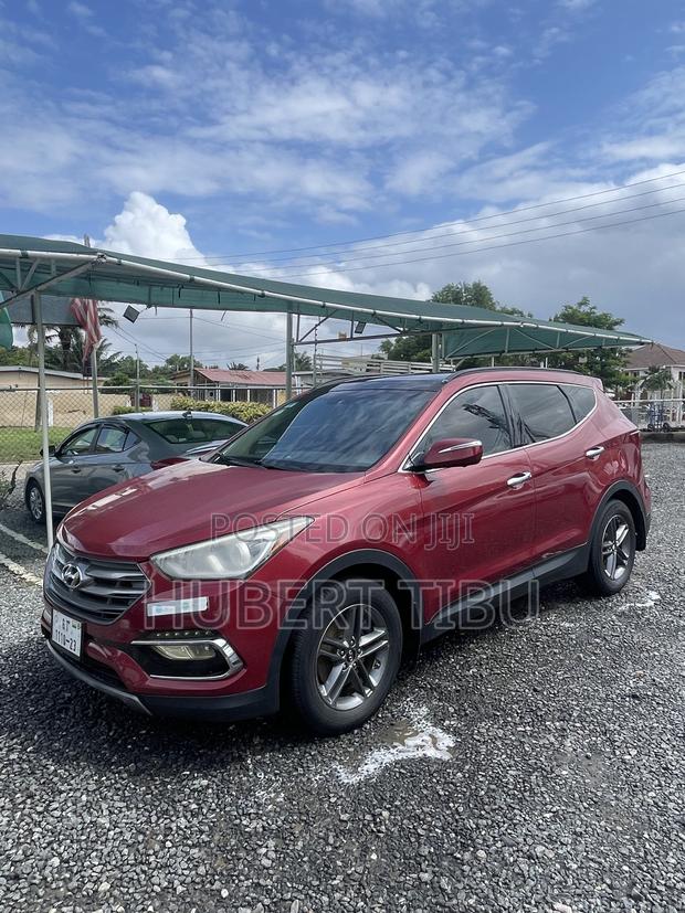 Hyundai Santa Fe 2017 Red