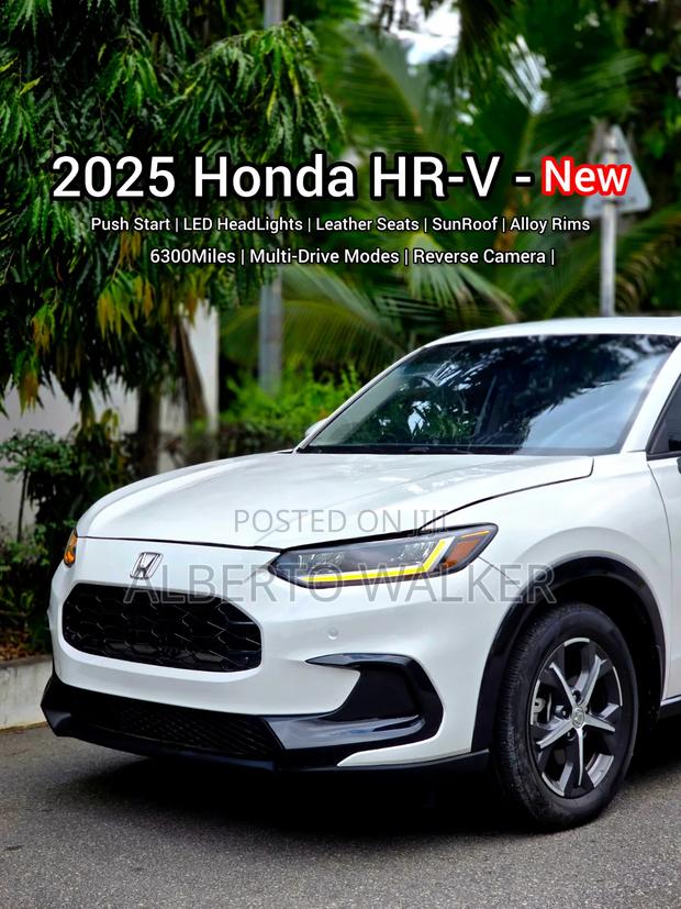 Honda HR-V 2025 White