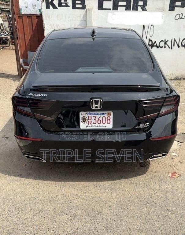Honda Accord Sport (2.0L 4cyl Turbo 10A) 2019 Black