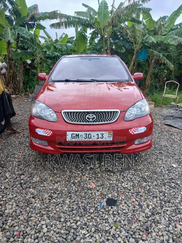 Toyota Corolla 2006 Red