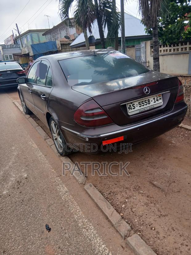 Mercedes-Benz E220 2007 Burgundy