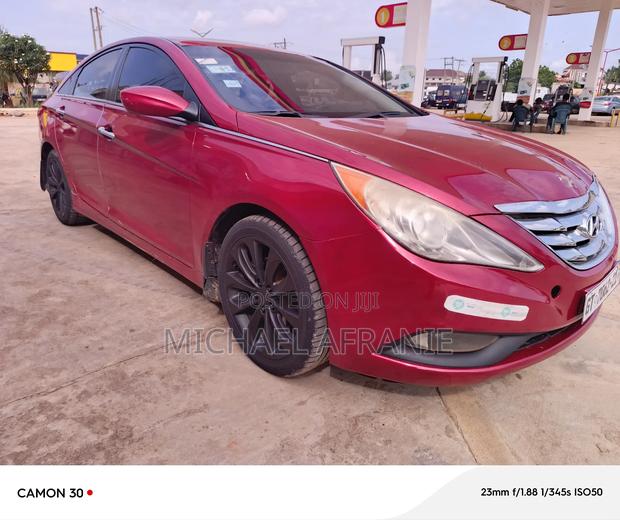 Hyundai Sonata Limited 4dr Sedan (2.4L 4cyl 6A) 2014 Red