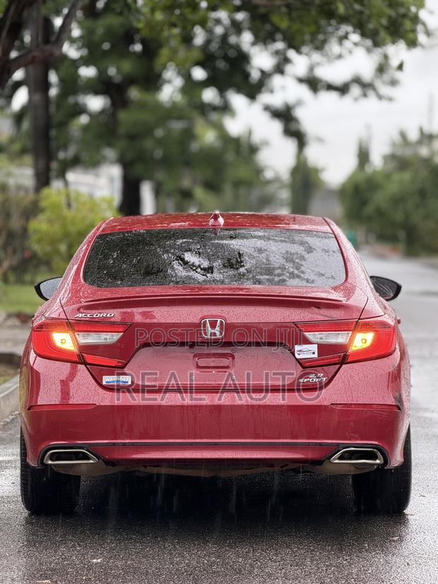 Honda Accord Sport (2.0L 4cyl Turbo 10A) 2019 Red