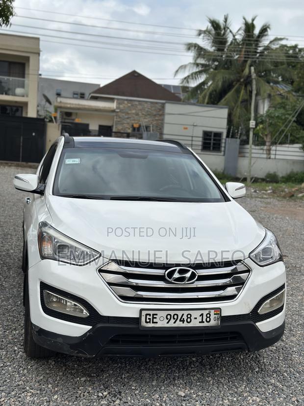Hyundai Santa Fe Limited 4dr SUV (3.3L 6cyl 6A) 2015 White