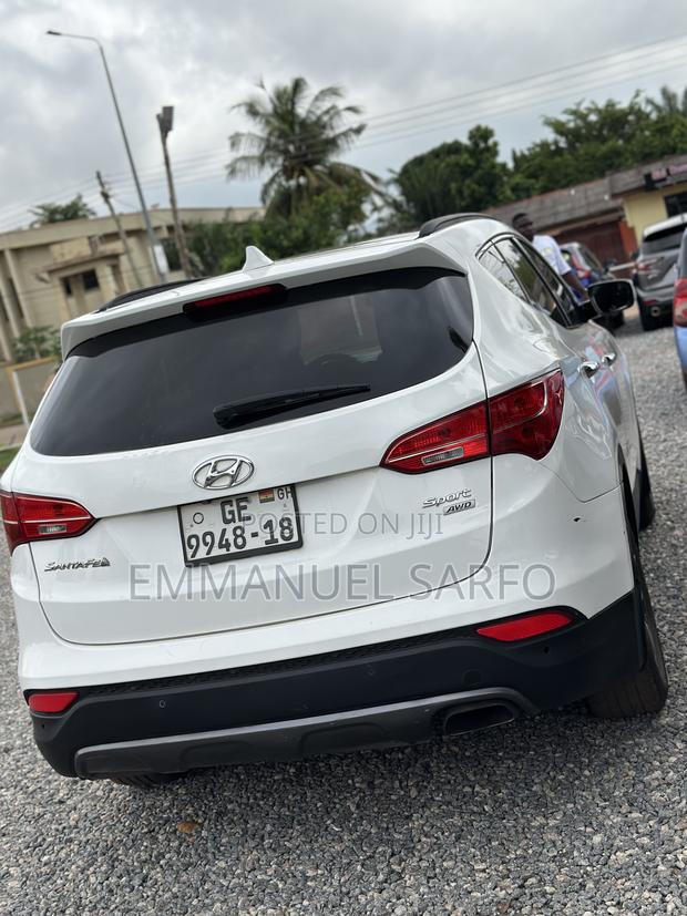 Hyundai Santa Fe Limited 4dr SUV (3.3L 6cyl 6A) 2015 White