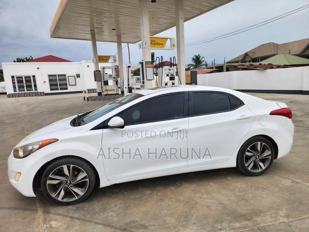 Hyundai Elantra Limited Sedan FWD (1.8L 4cyl 6A) 2013 White