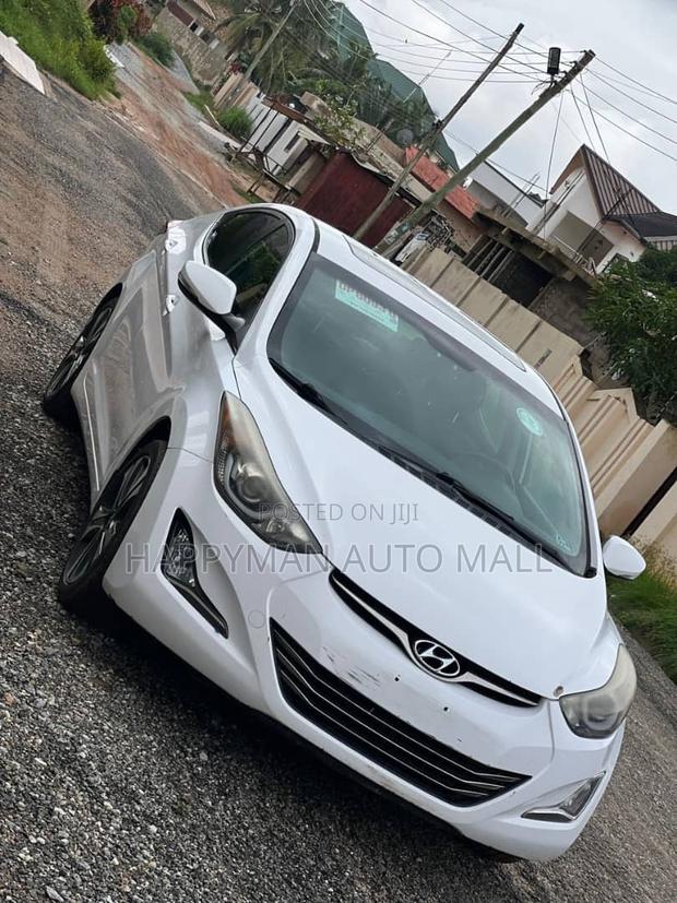 Hyundai Elantra Limited 4dr Sedan (1.8L 4cyl 6A) 2015 White
