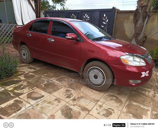 Toyota Corolla 2007 Red
