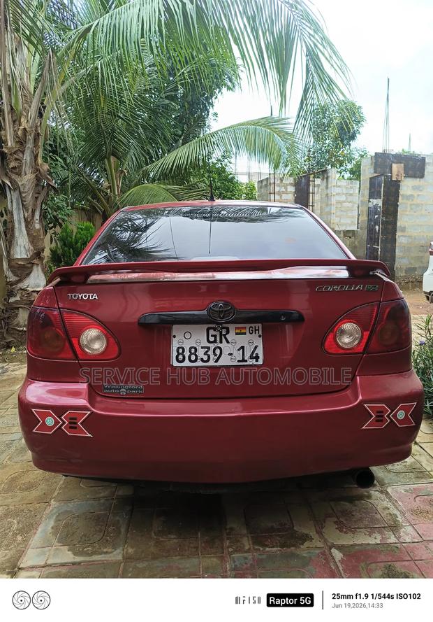 Toyota Corolla 2007 Red