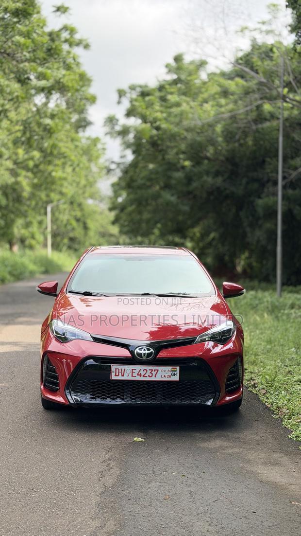 Toyota Corolla S 4dr Sedan (1.8L 4cyl CVT) 2016 Red