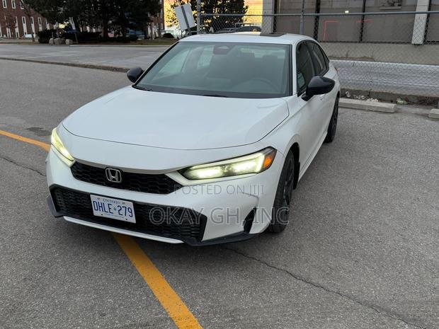 Honda Civic Hybrid Sport Touring CVT 2025 White