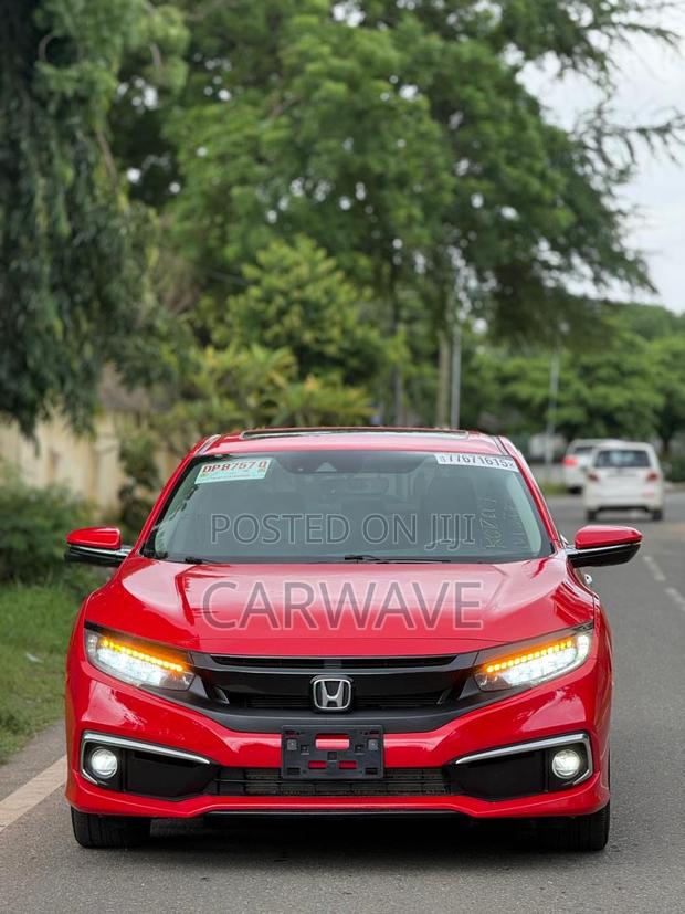 Honda Civic Touring Sedan 2019 Red