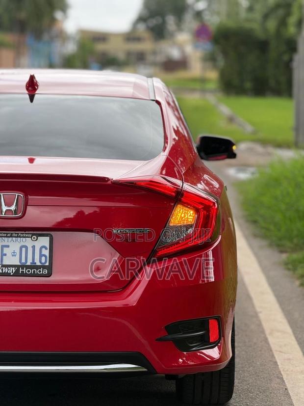 Honda Civic Touring Sedan 2019 Red