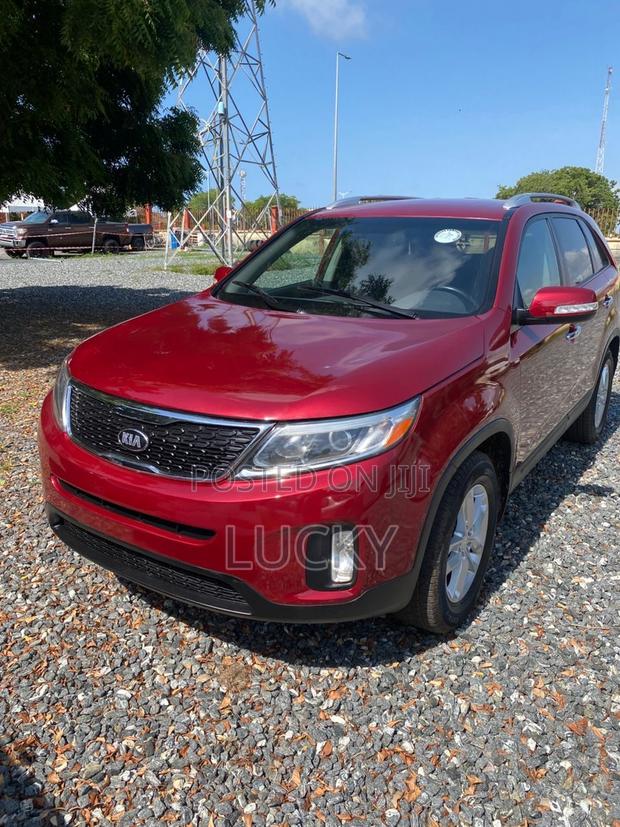Kia Sorento LX 4dr SUV AWD (2.4L 4cyl 6A) 2015 Red
