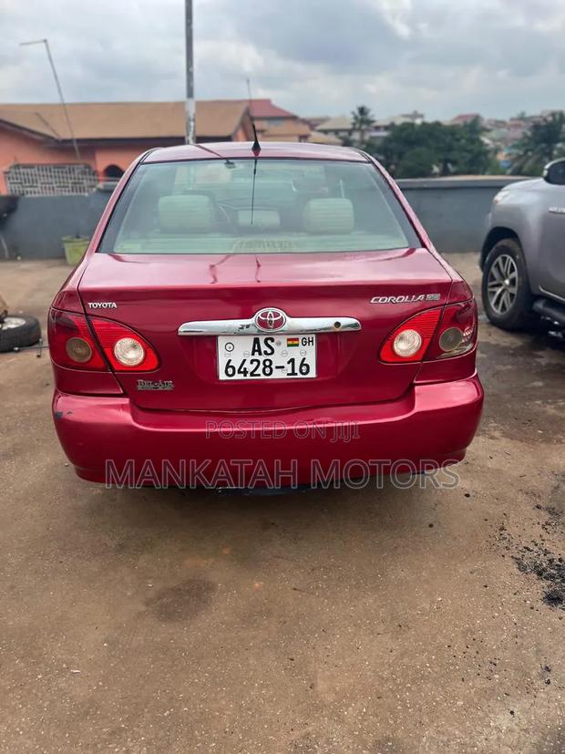 Toyota Corolla 2006 Red
