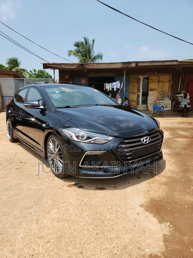 Hyundai Elantra Sport Sedan FWD (1.6L 4cyl 6M) 2017 Black