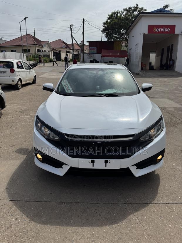 Honda Civic EX-L Sedan 2018 White