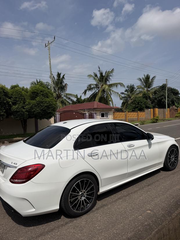 Mercedes-Benz C43 4Matic Sedan AWD (3.0L V6 9AM) 2017 White