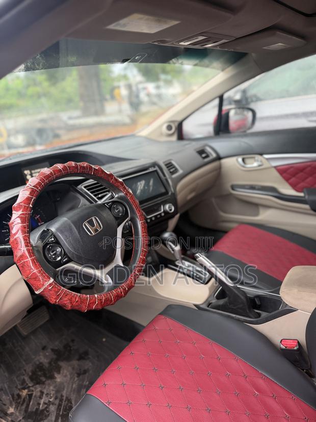 Honda Civic EX 4dr Sedan (1.8L 4cyl CVT) 2014 Red