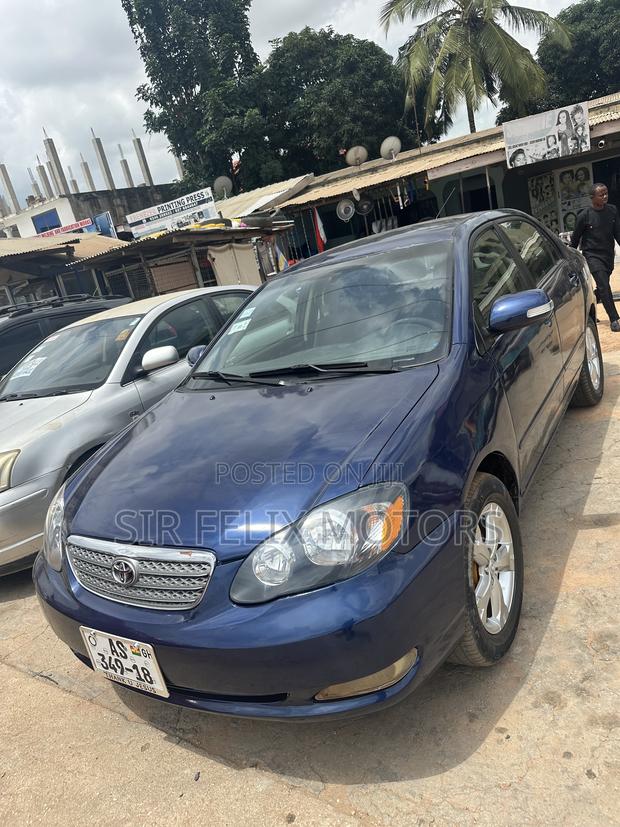 Toyota Corolla S 2007 Blue