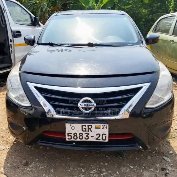 Nissan Versa 1.6 S Plus 4dr Sedan (1.6L 4cyl CVT) 2015 Black