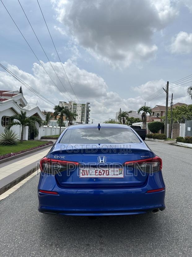 Honda Civic Sport CVT 2024 Blue