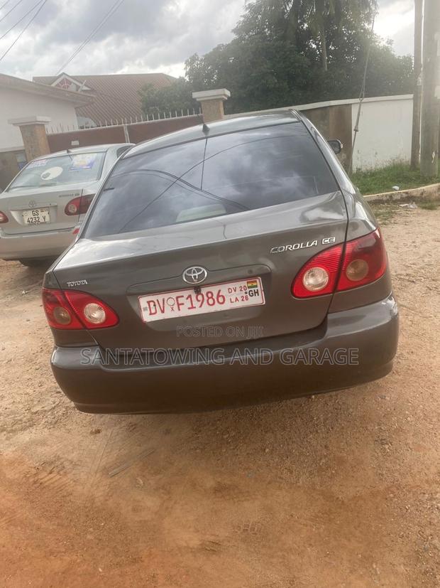 Toyota Corolla 2008 Gray