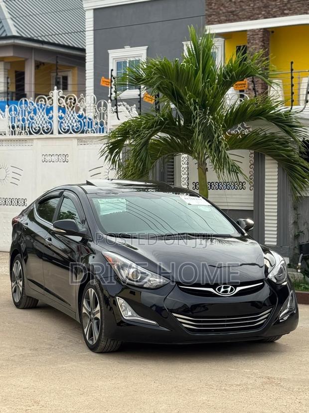 Hyundai Elantra Limited 4dr Sedan (1.8L 4cyl 6A) 2015 Black