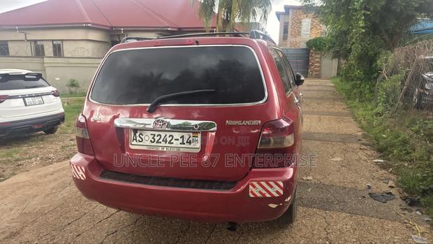Toyota Highlander 2008 Red