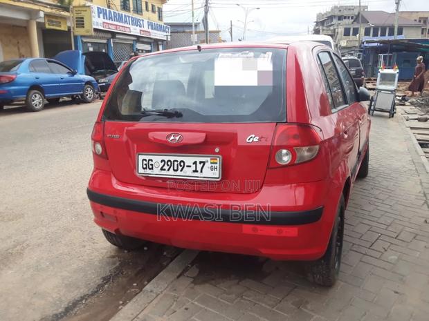 Hyundai Getz 2007 Red