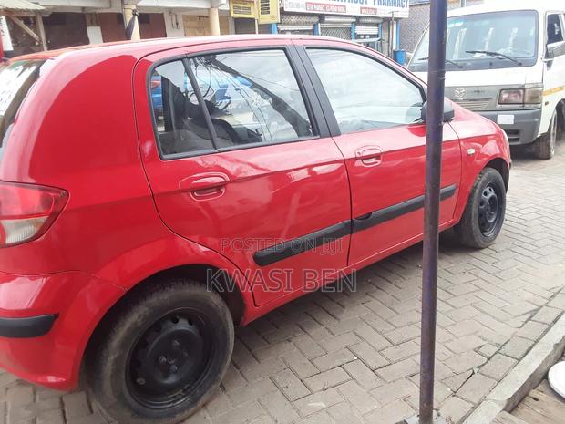 Hyundai Getz 2007 Red