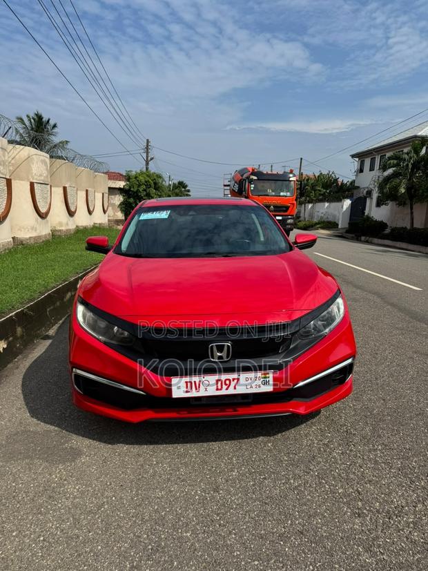 Honda Civic EX Sedan 2019 Red