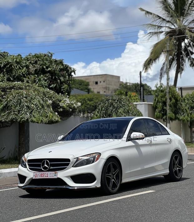 Mercedes-Benz C300 Base C300 AWD 4MATIC Sedan 2018 White