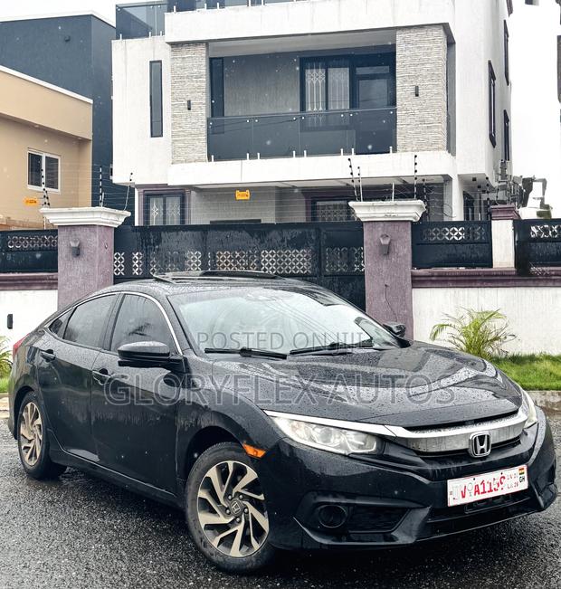 Honda Civic EX-L Sedan 2018 Black