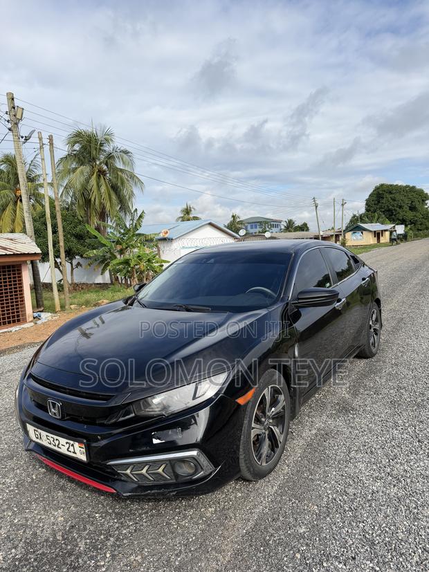 Honda Civic LX Sedan 2019 Black