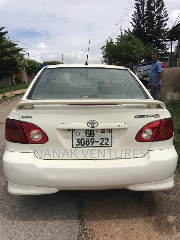 Toyota Corolla S 2007 White