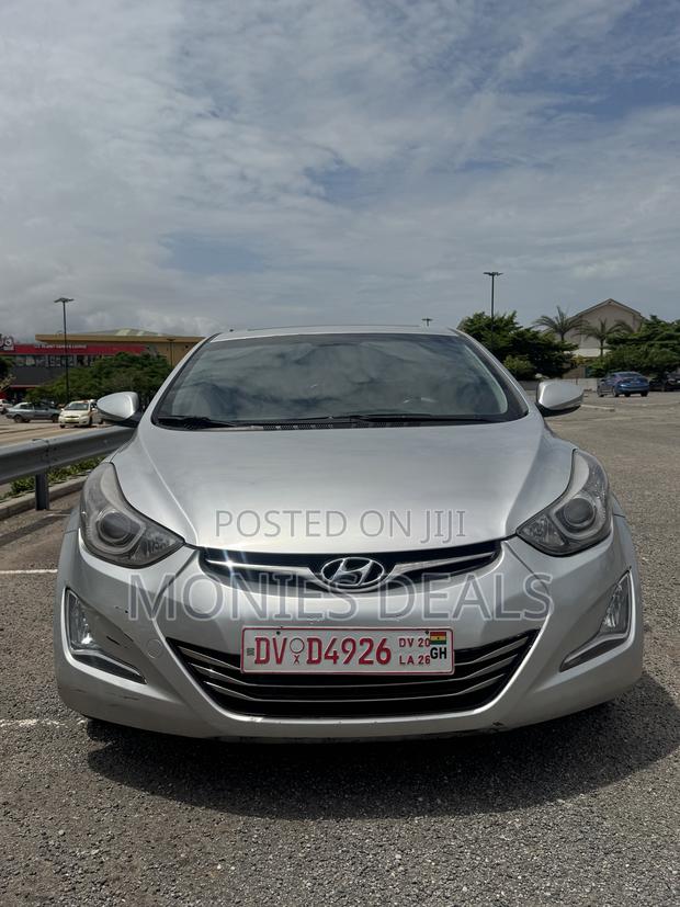 Hyundai Elantra Limited 4dr Sedan (1.8L 4cyl 6A) 2014 Gray