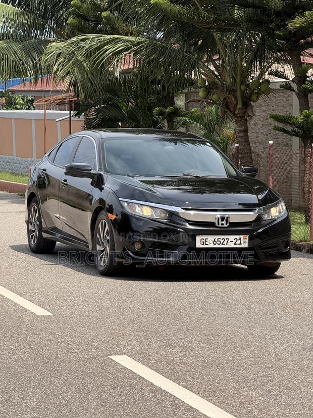 Honda Civic EX Sedan 2018 Black