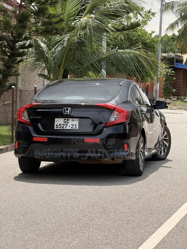 Honda Civic EX Sedan 2018 Black