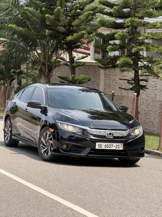 Honda Civic EX Sedan 2018 Black