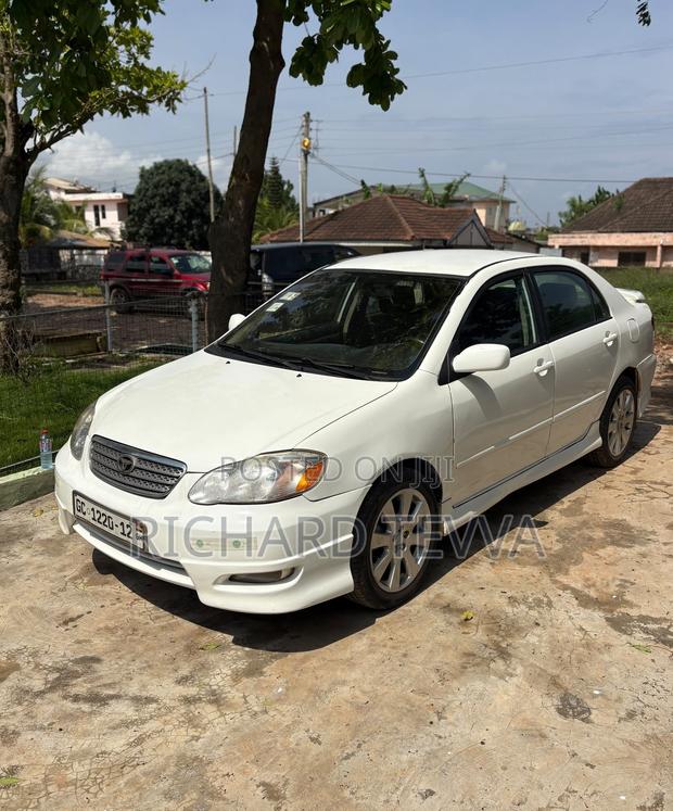 Toyota Corolla S 2007 White