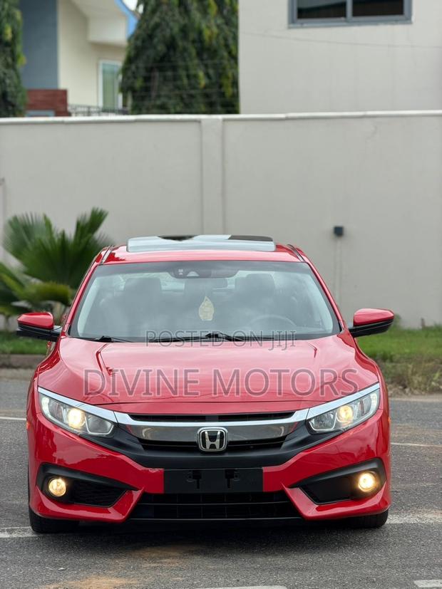 Honda Civic EX 4dr Sedan (2.0L 4cyl) 2017 Red