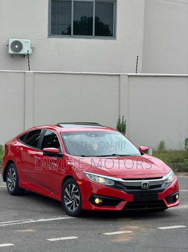 Honda Civic EX 4dr Sedan (2.0L 4cyl) 2017 Red