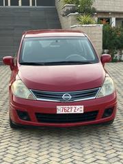 Nissan Versa 1.8 S Hatchback 2010 Red for sale