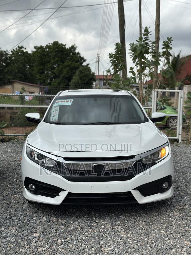 Honda Civic EX-L Sedan 2019 White