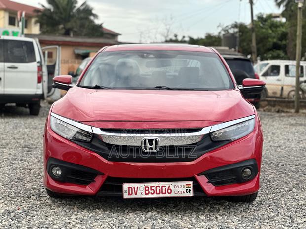 Honda Civic Touring 2dr Coupe (1.5L 4cyl) 2016 Red